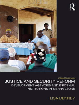 cover image of Justice and Security Reform